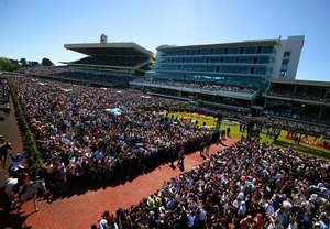 Flemington Racecourse course map