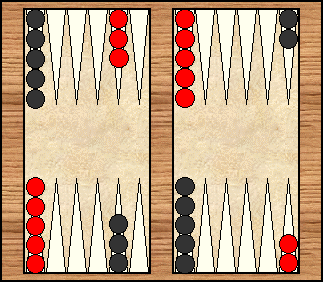 Backgammon Starting Board Position