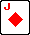 Ein Paar Pokerkarte